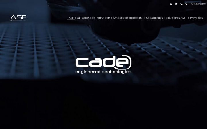 Screenshot di agilesmartfactories.com