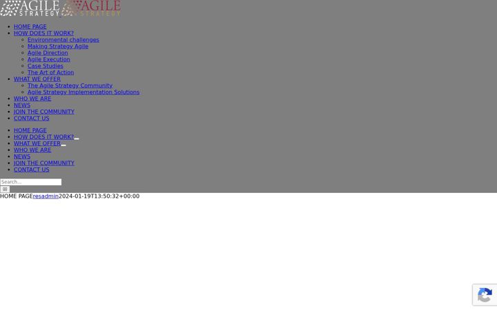 Screenshot of agilestrategy.co.uk