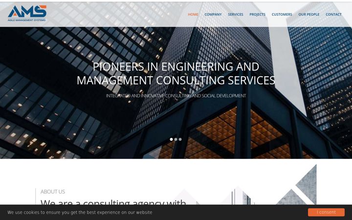 Screenshot of agilesystemsgr.com