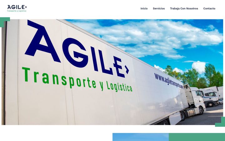Screenshot of agiletransporte.com