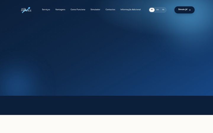 Screenshot ta' agilfinance.pt