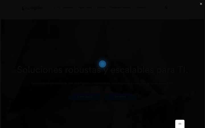 Zrzut ekranu agiliacenter.com