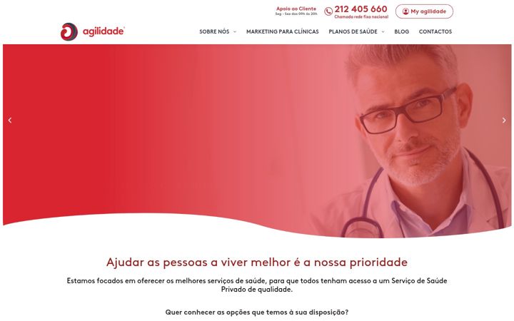 Screenshot of agilidade.pt