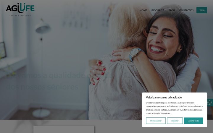 Screenshot of agilife.pt