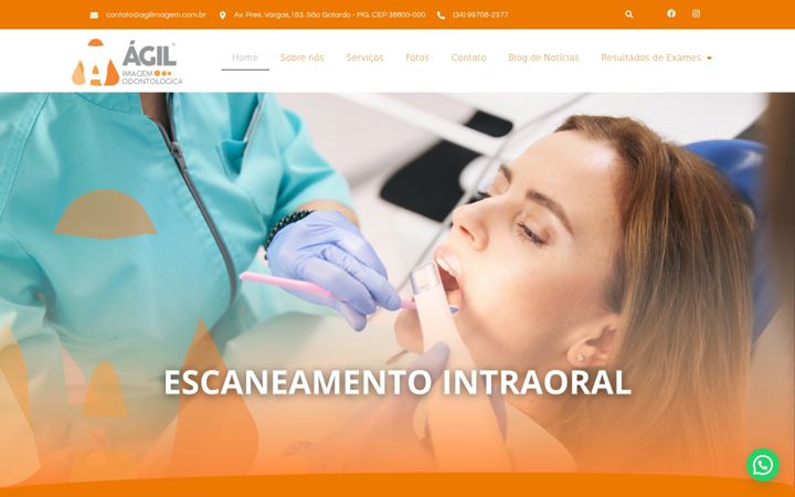 Screenshot ta' agilimagem.com.br