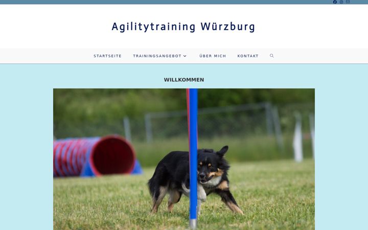 Screenshot of agility-wuerzburg.de