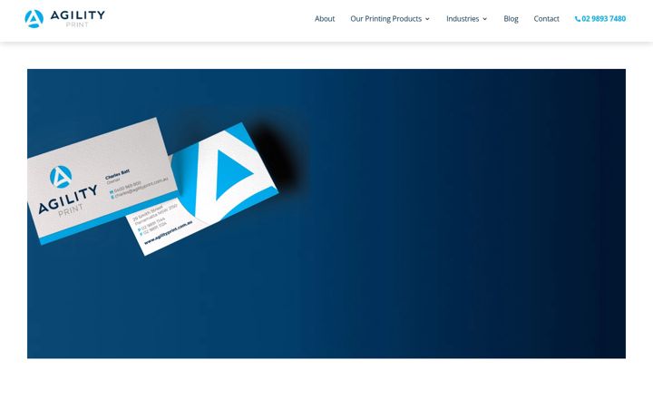 Screenshot του agilityprint.com.au