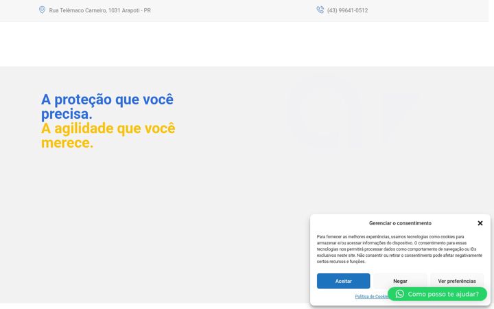Екранна снимка на agilizar7.com.br