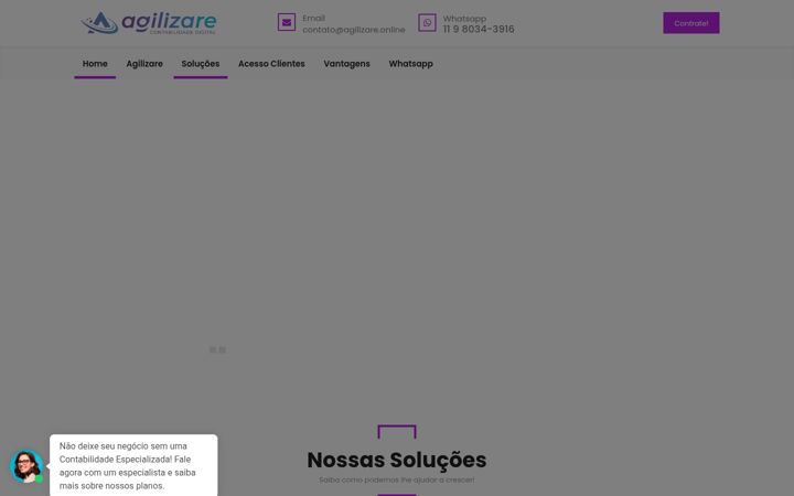 Screenshot of agilizare.online