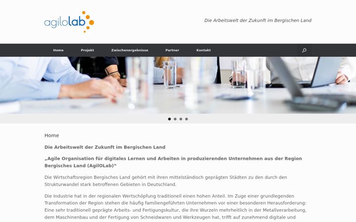 Screenshot of agilolab.de