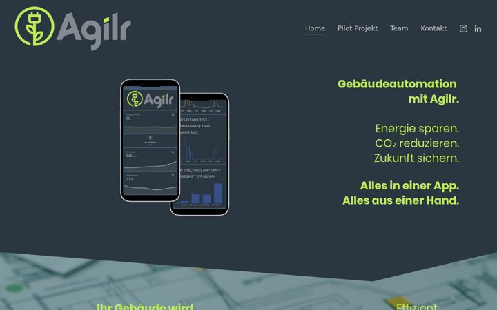 Screenshot of agilr.io