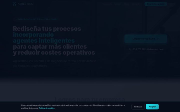 Screenshot of agilytics.es