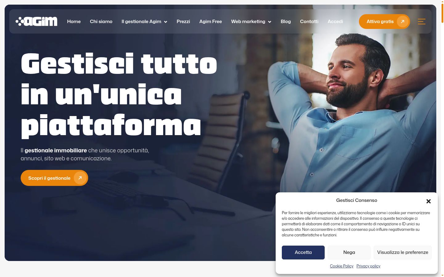 Ekraanipilt nõusolekubännerist, mida näidati enne mis tahes suhtlust