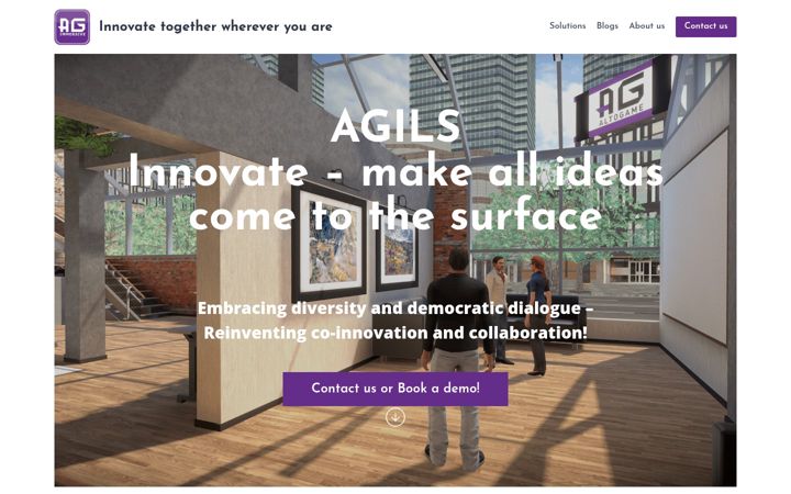 Screenshot of agimmersive.com