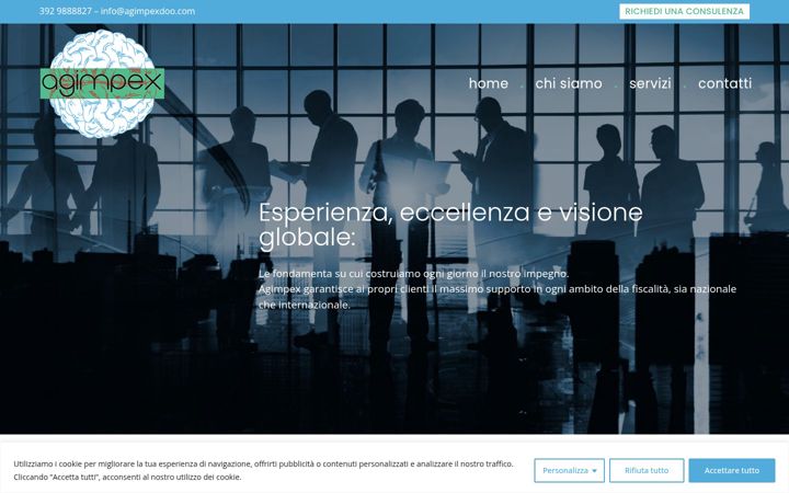 Kuvakaappaus sivustosta agimpexdoo.com