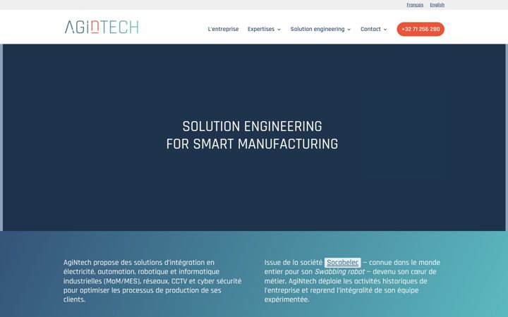 Screenshot of agintech.eu