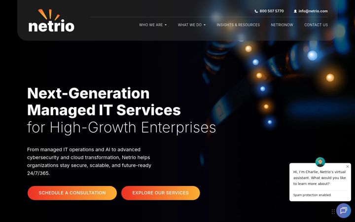 Screenshot of agio.com