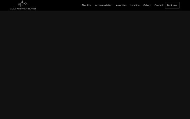 Screenshot of agiosantonioshouses.com