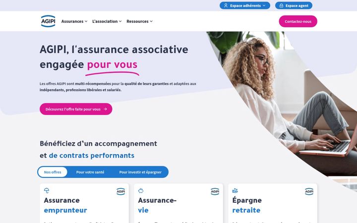 Screenshot of agipi.com