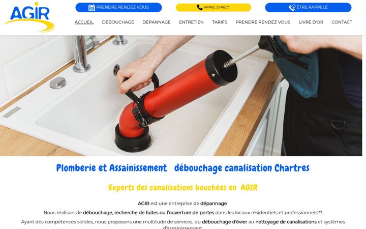 Snímek obrazovky agir-france-solution.fr