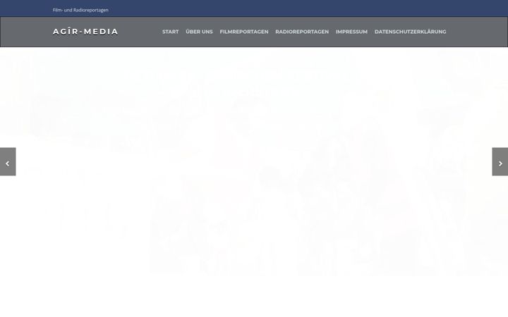 Screenshot of agir.media
