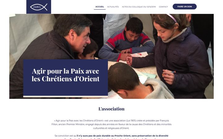 Screenshot ta' agirenorient.org