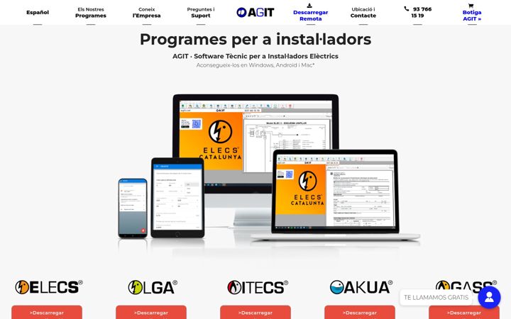 Screenshot of agit.cat