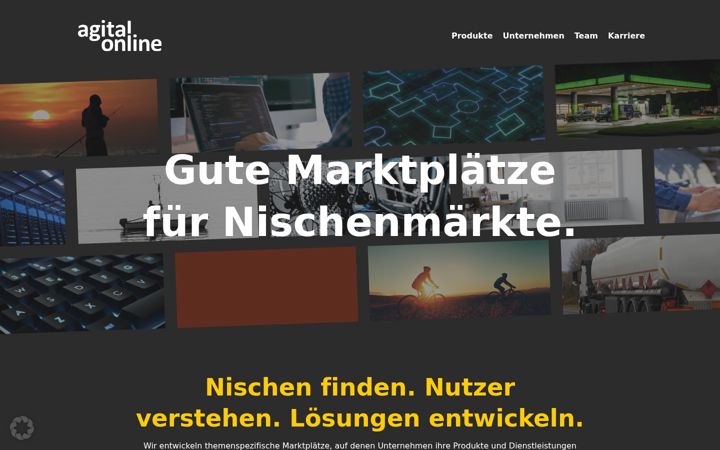 Screenshot of agital.online