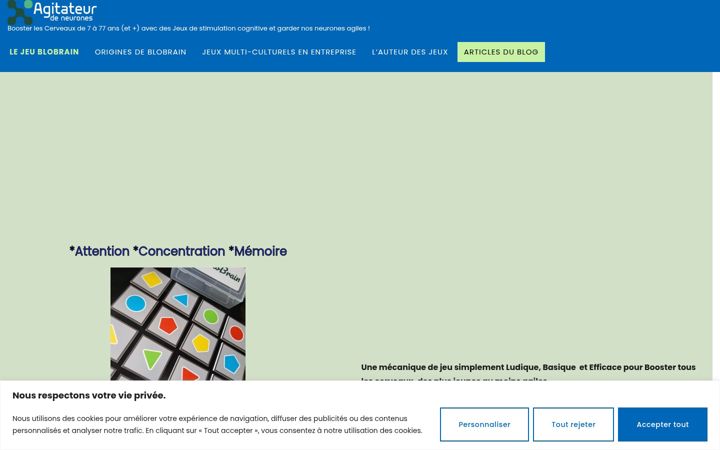 Captură de ecran a agitateur-de-neurones.net
