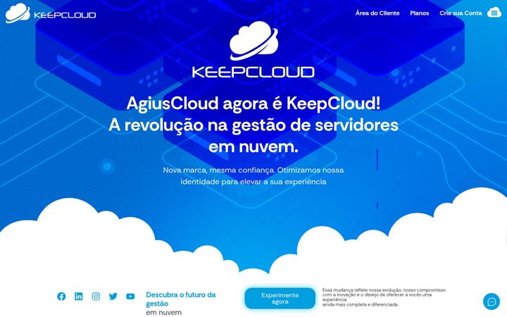 Screenshot of agius.cloud