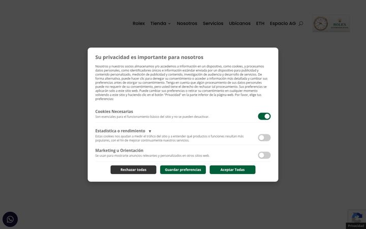 Screenshot of agjoyeria.com