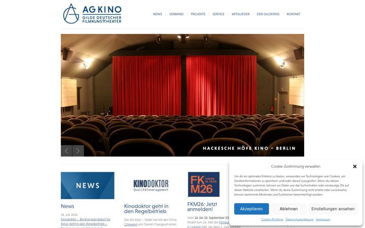 Screenshot of agkino.de