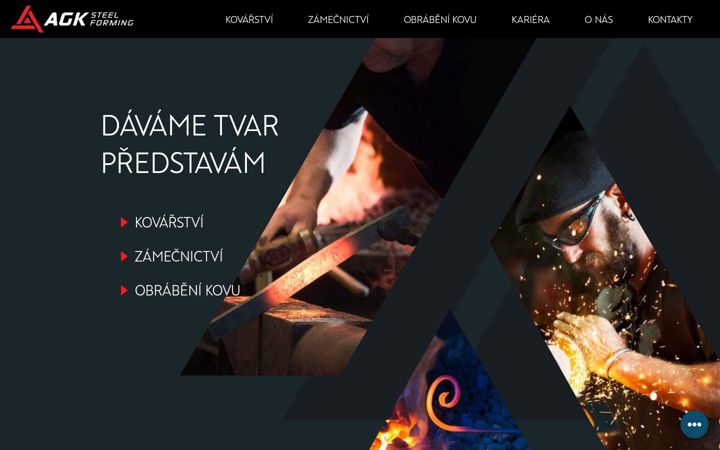 Screenshot of agkov.cz