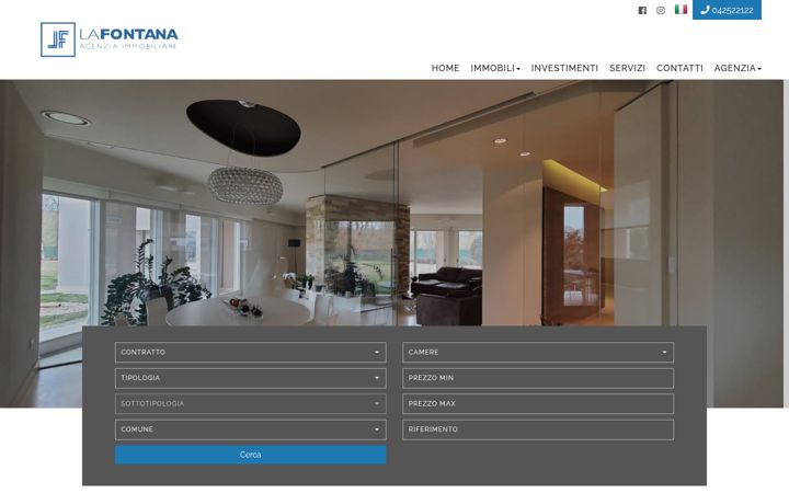 Screenshot of aglafontana.it