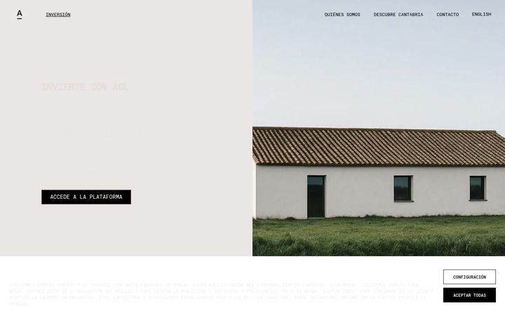 Screenshot of aglinvestments.com