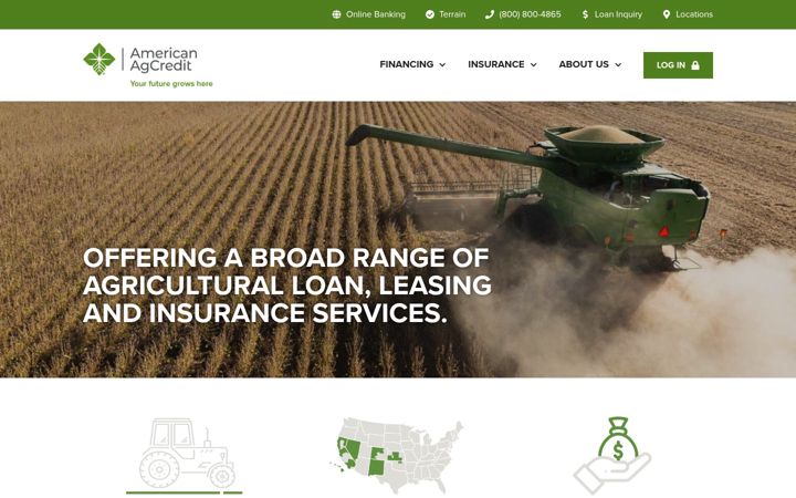 Screenshot of agloan.com