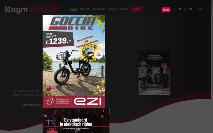Screenshot of agm-goccia.nl