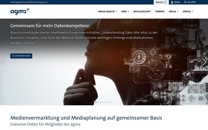 Zrzut ekranu agma-mmc.de
