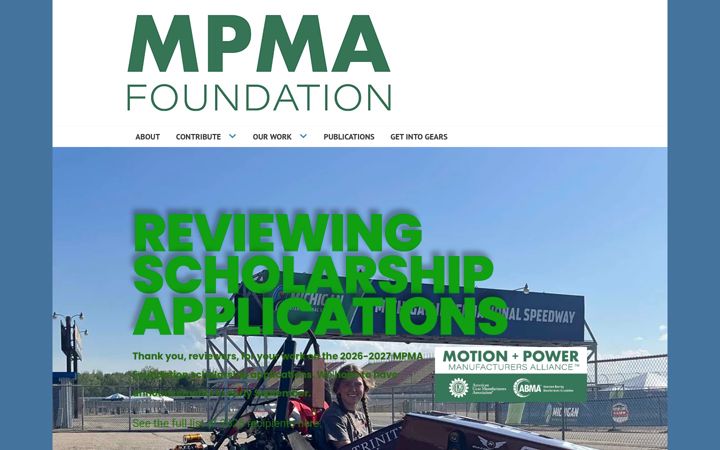 Screenshot of agmafoundation.org