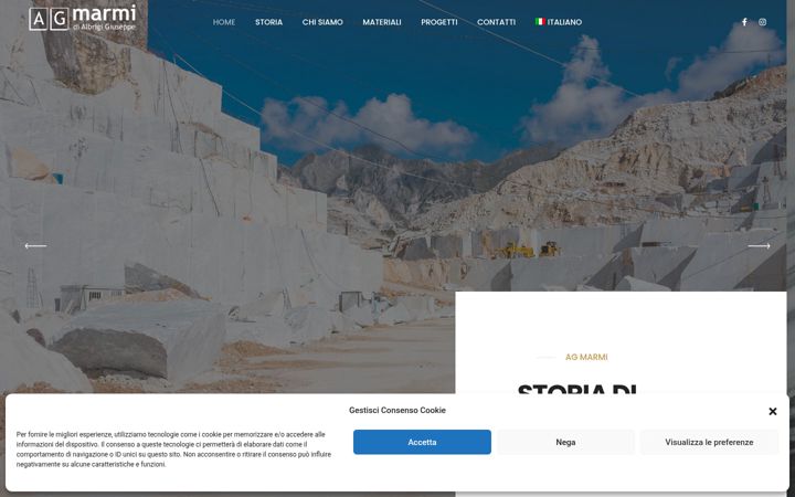 Screenshot of agmarmi.net