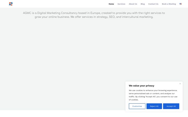 Snimka zaslona za agmc.eu