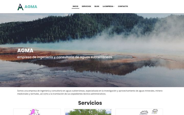 Snimka zaslona za agmeam.com