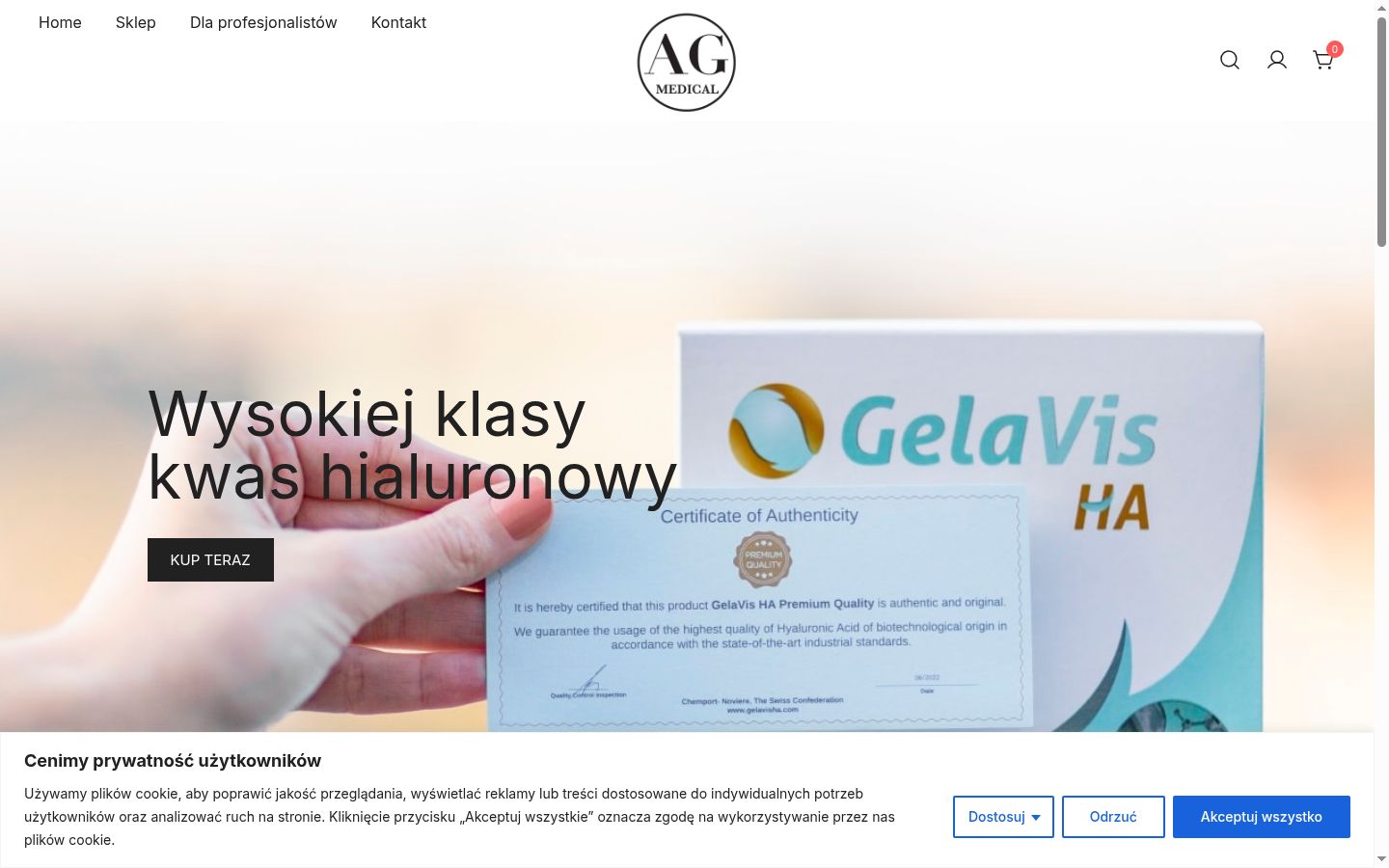 Kuvakaappaus suostumusbannerista, joka näytettiin ennen mitään vuorovaikutusta