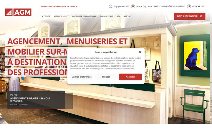 Screenshot of agmidf.com
