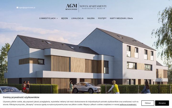 Screenshot of agminvest.pl