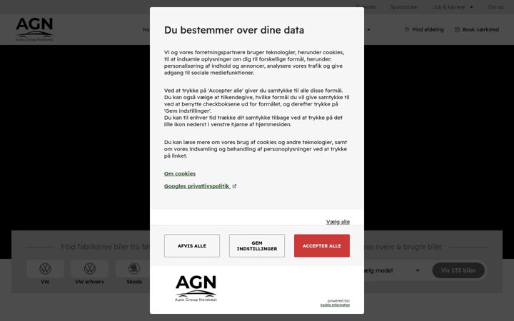 Екранна снимка на agn.dk