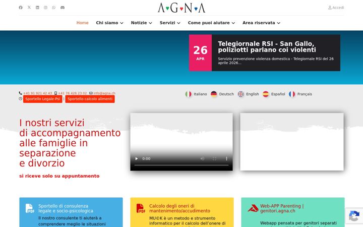 Screenshot of agna.ch