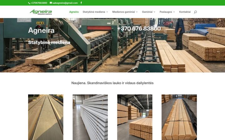 Screenshot of agneira.lt
