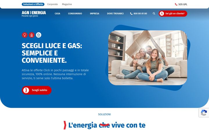 Screenshot of agnenergia.com