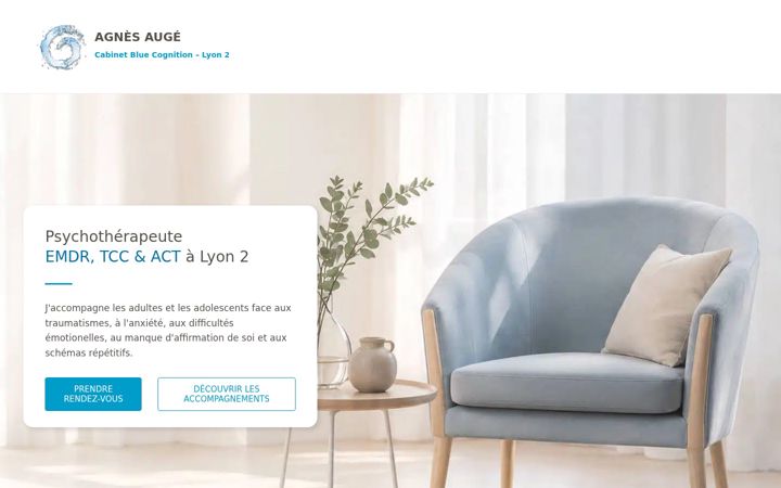 Screenshot of agnes-auge-voxtherapie.com